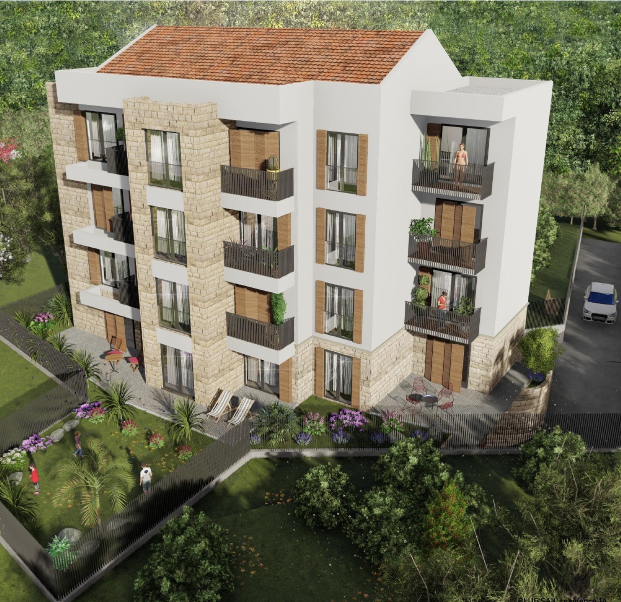Image of Apartment in new building - 1 Bedrooms for Sale in Herceg-Novi-Meljine-Montenegro, Image 2